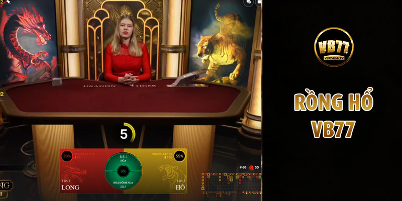 Rồng hổ VB77 – Game bài tốc độ, ăn thua từng giây